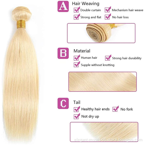 Fast shipping 613 Blonde Virgin Human Hair